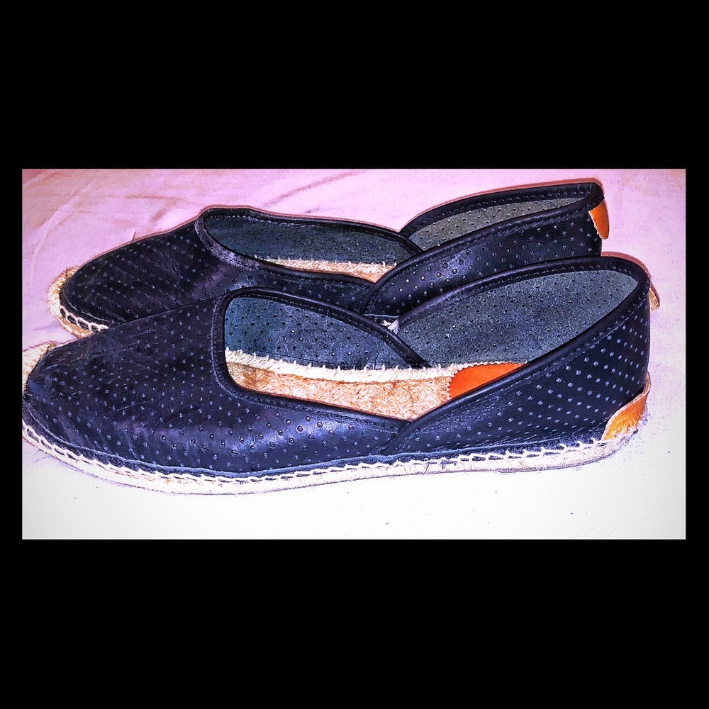 Rag & Bone Georgie Leather Espadrilles